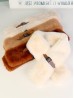 Fashion Plush Premium Scarf W/ Buckle